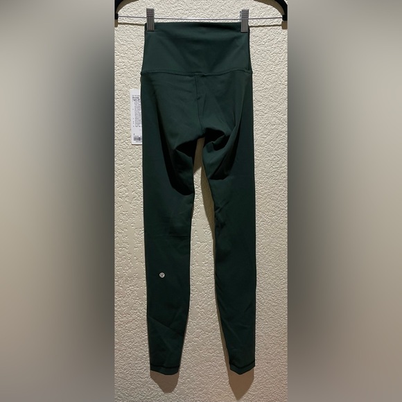 Lululemon NWT Legacy Green Wunder Train High-Rise Tights 28” Leggings Size 2 - Picture 9 of 11
